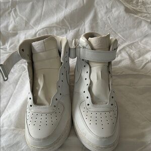 Nike White Air Force One Sneakers